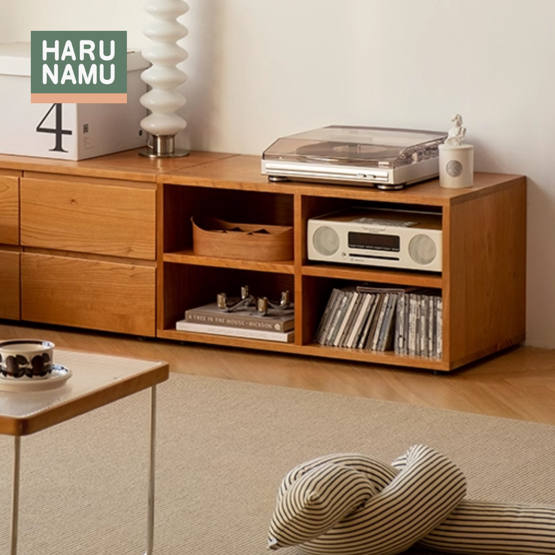 TAMENTEKI Solid Wood Modular Storage Cabinet