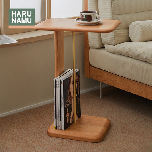 HAYAMI Solid Wood Side Table