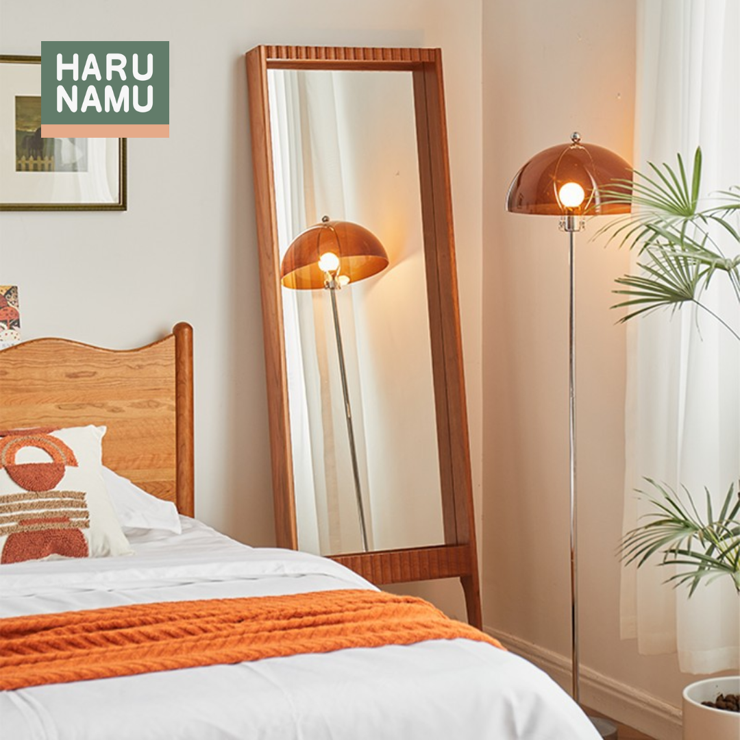 SAZANAMI Solid Wood Full Length Mirror