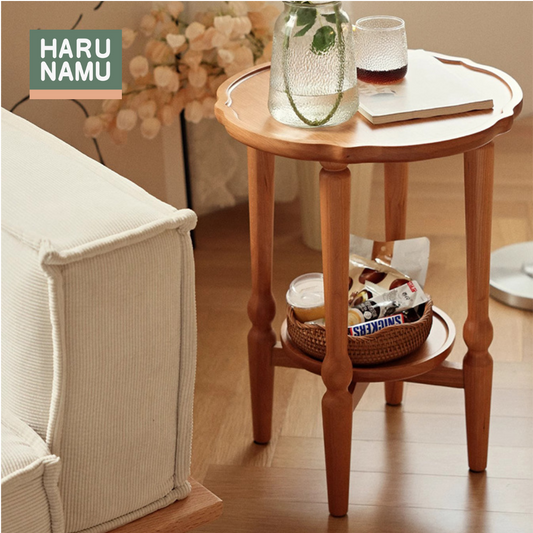 HANA Small Solid Wood Side Table