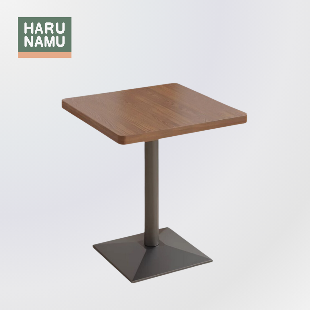 ASHCOMBE Square Solid Wood Café Table
