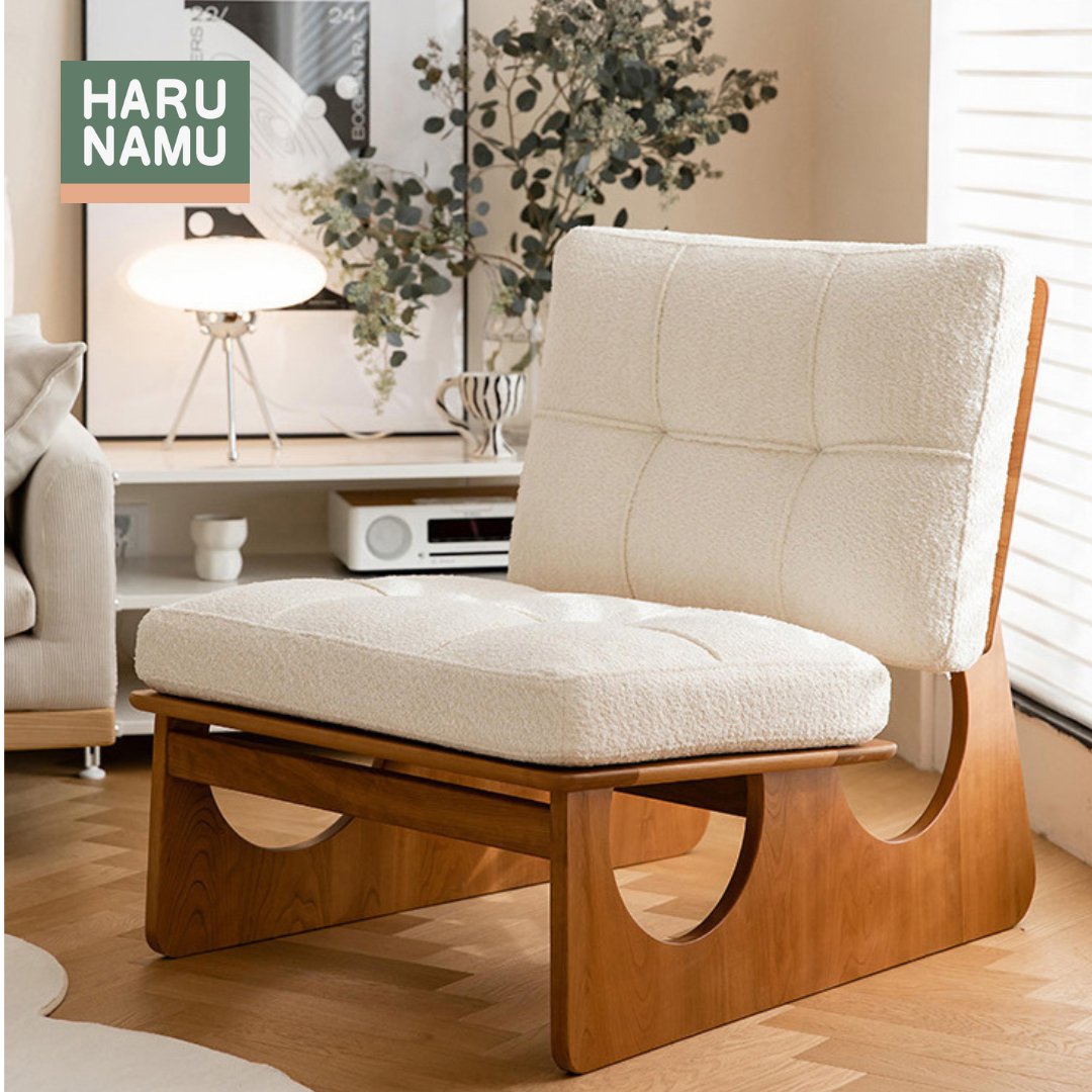 ETSUKO Solid Wood Cloud Sofa Chair