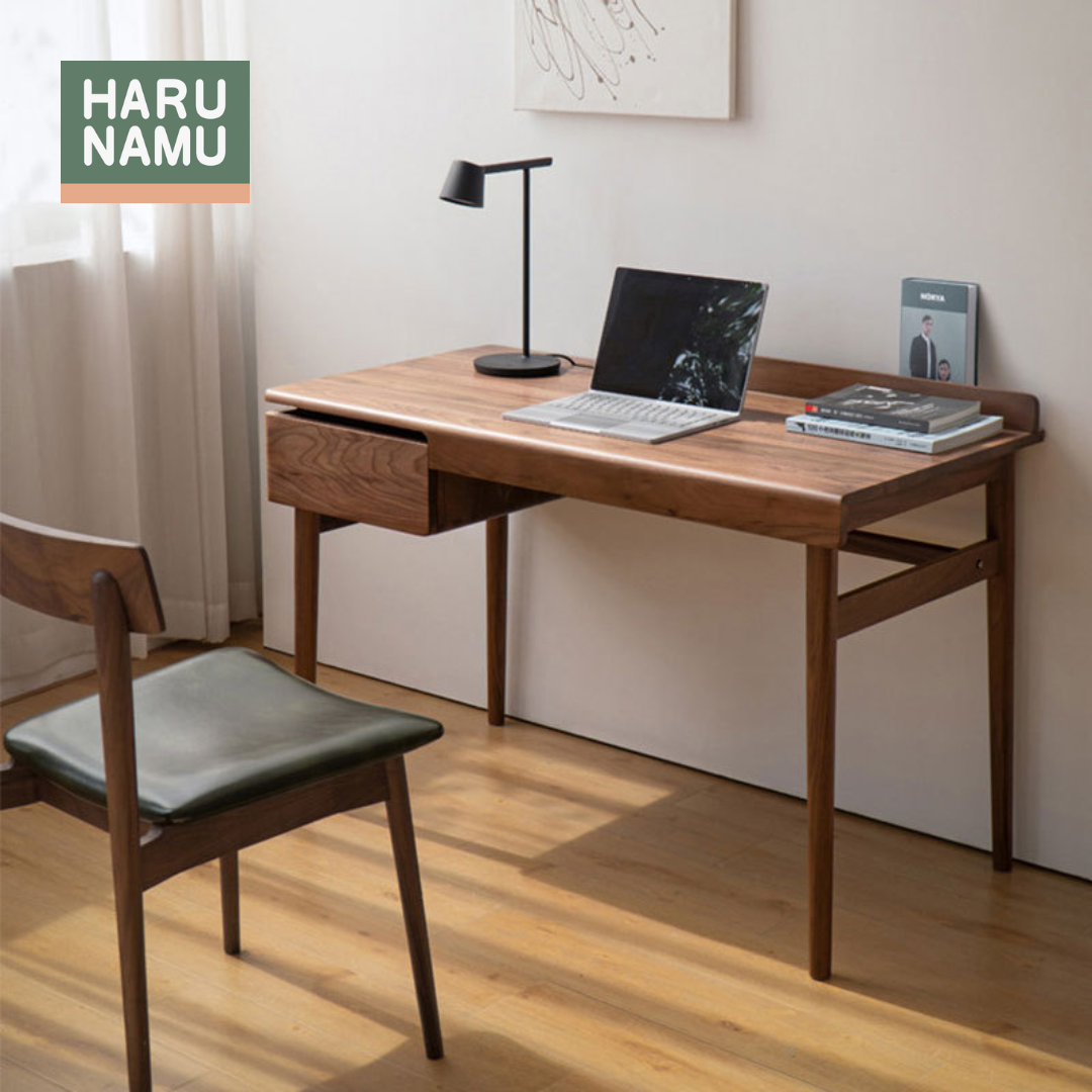 HANSUKE Solid Wood Study Table