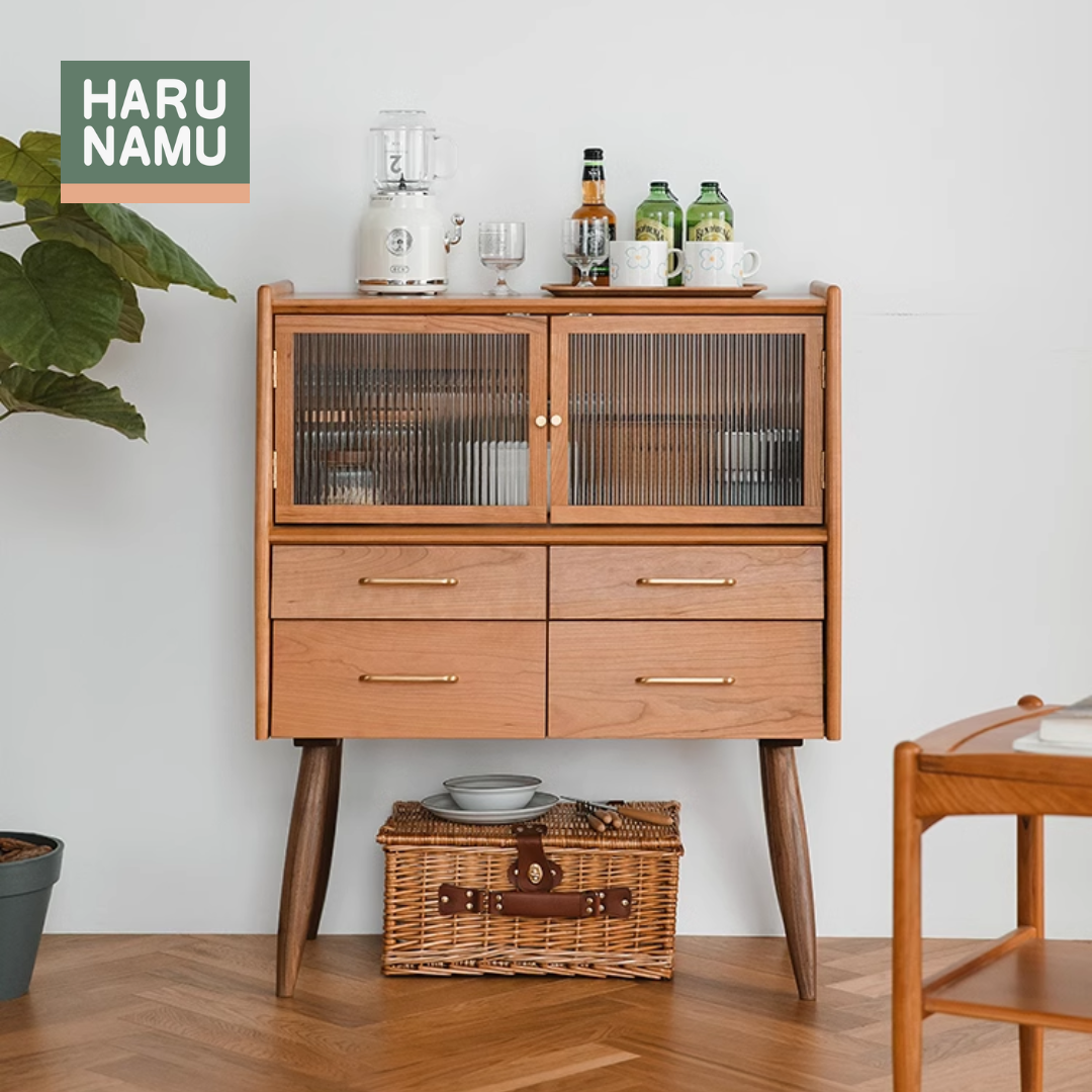 JUNNOSUKE Solid Wood Cabinet