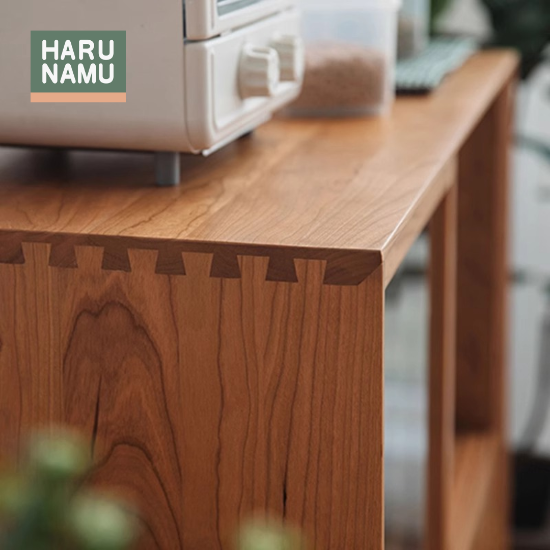 KIYOMIZU Solid Wood Display Cabinet