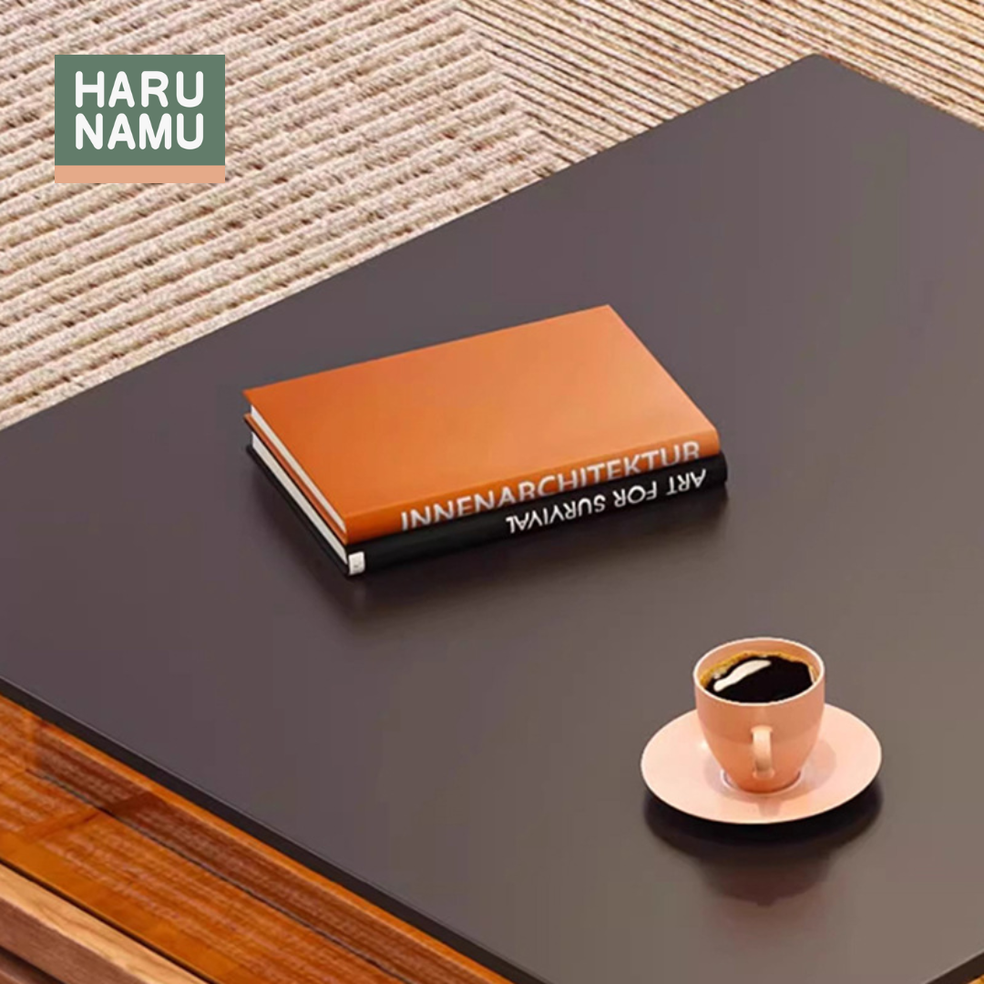 KAGAYAKASHI Solid Wood LED Light Coffee Table