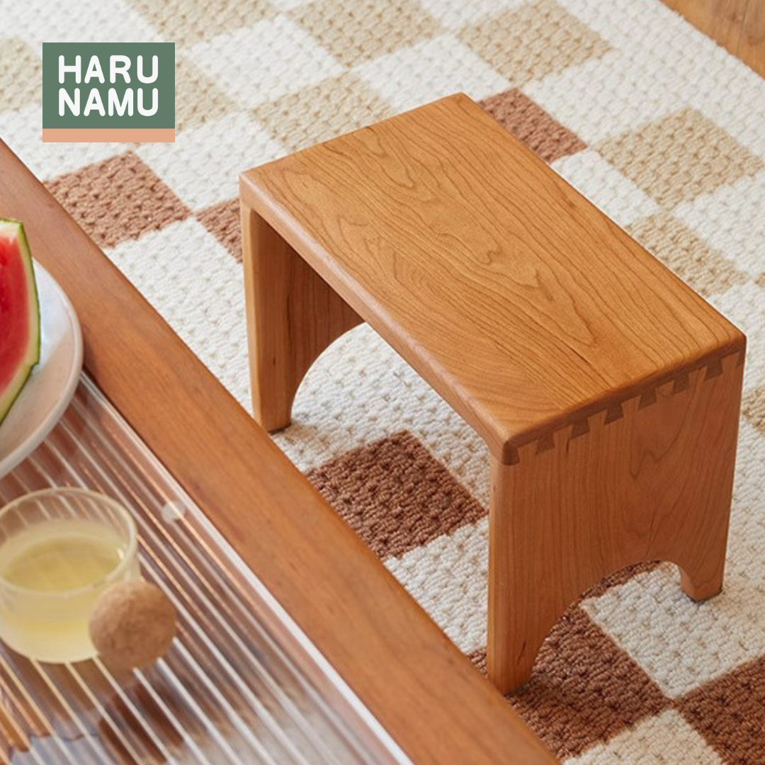 ARINA Solid Wood Stool