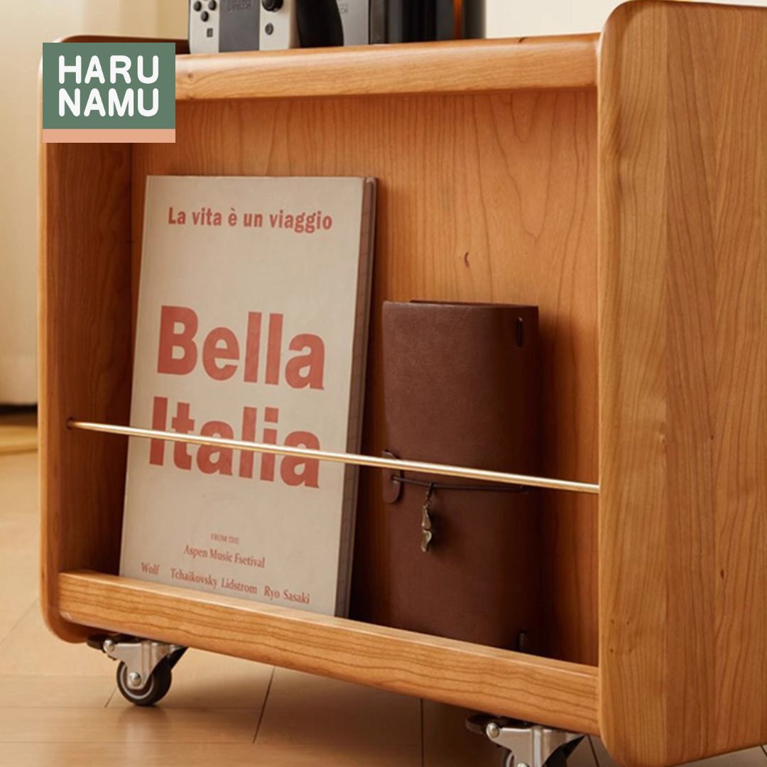 RENCHŌ Solid Wood Adjustable Coffee Table