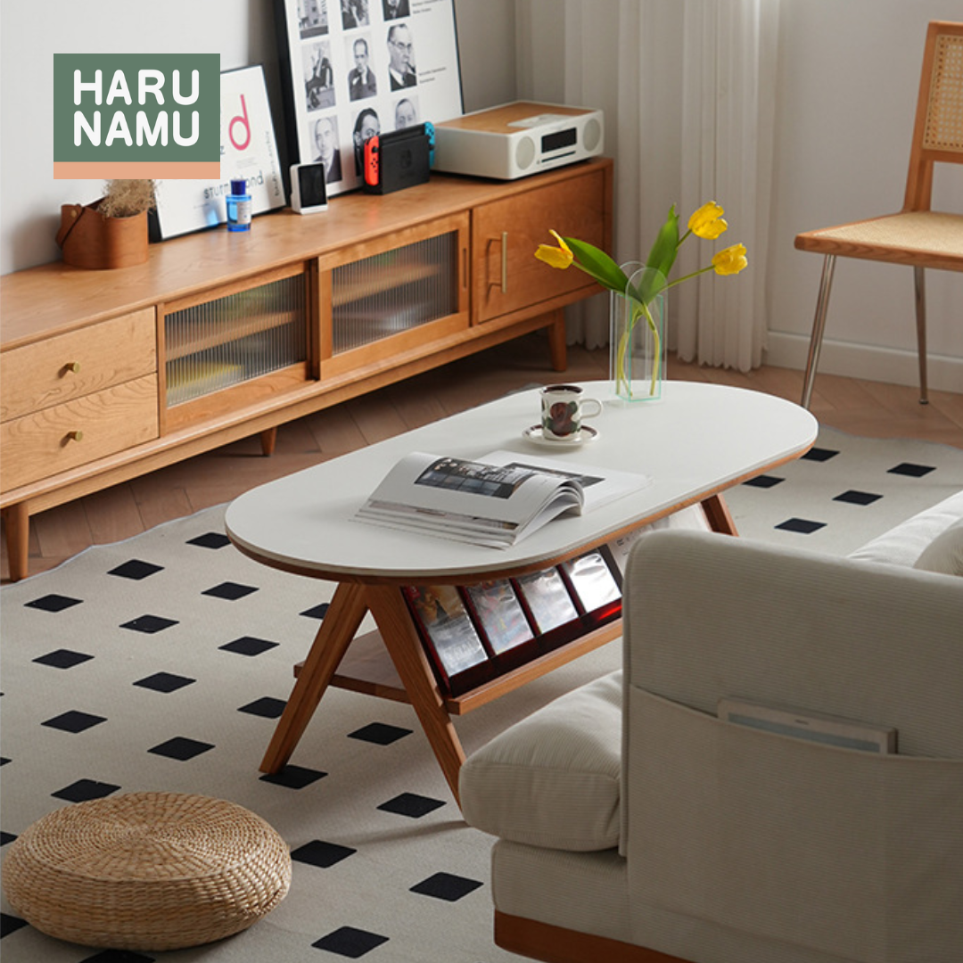 SHIRA Solid Wood Coffee Table