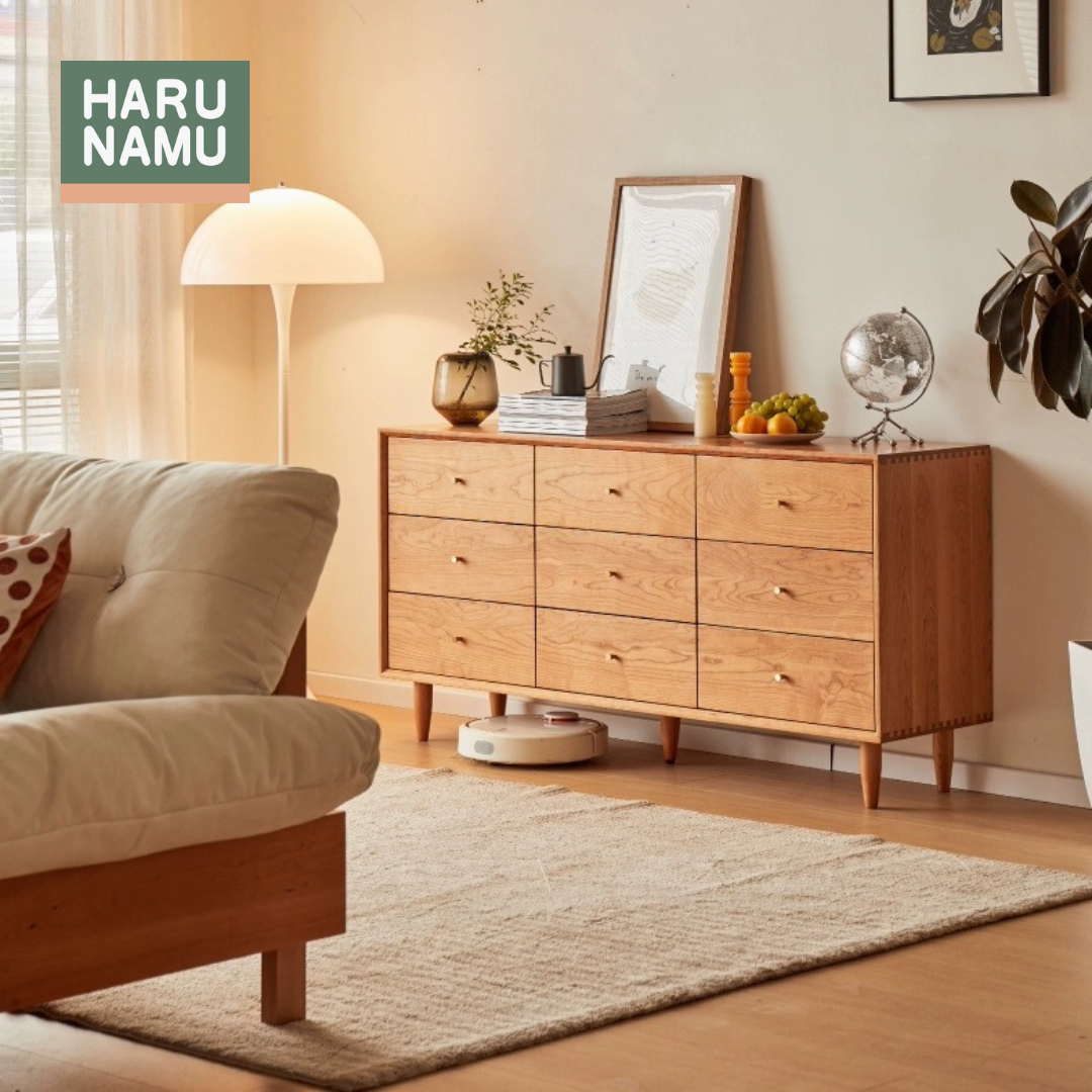 NAMERAKANA Solid Wood Chest Drawer