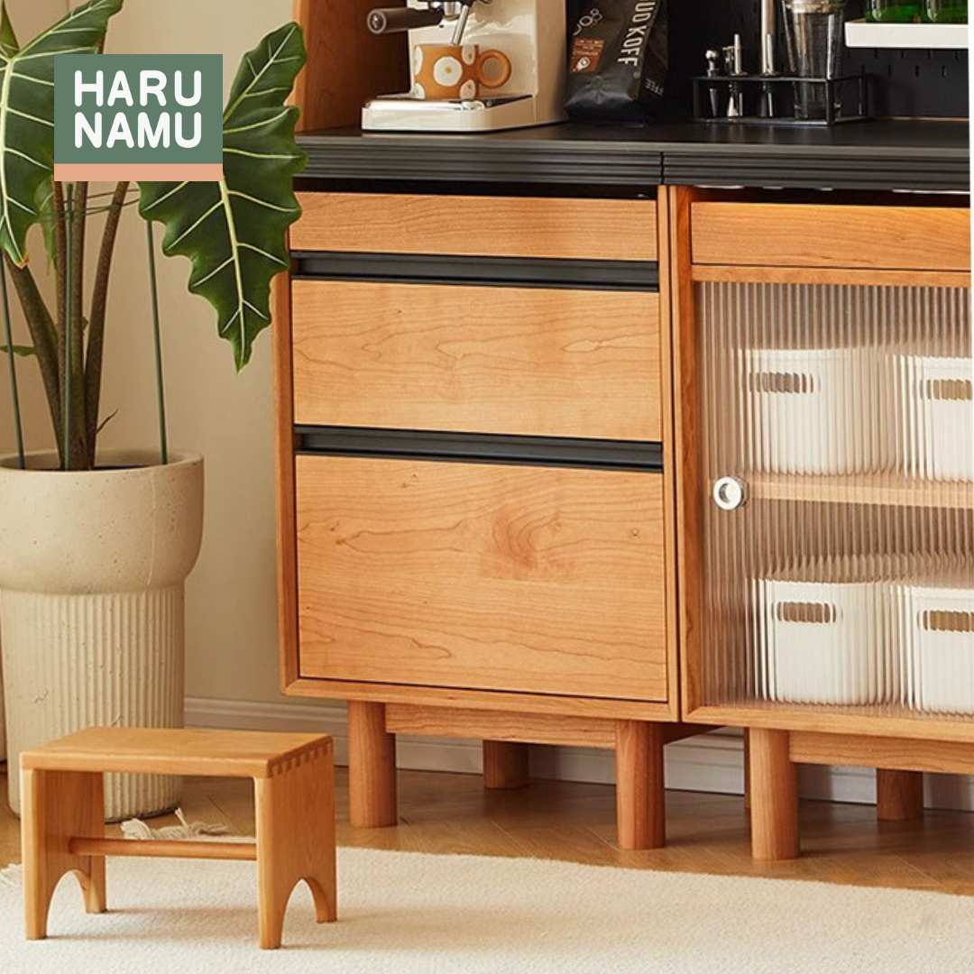 ARINA Solid Wood Stool