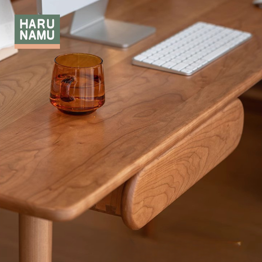 HIROKO Solid Wood Study Table