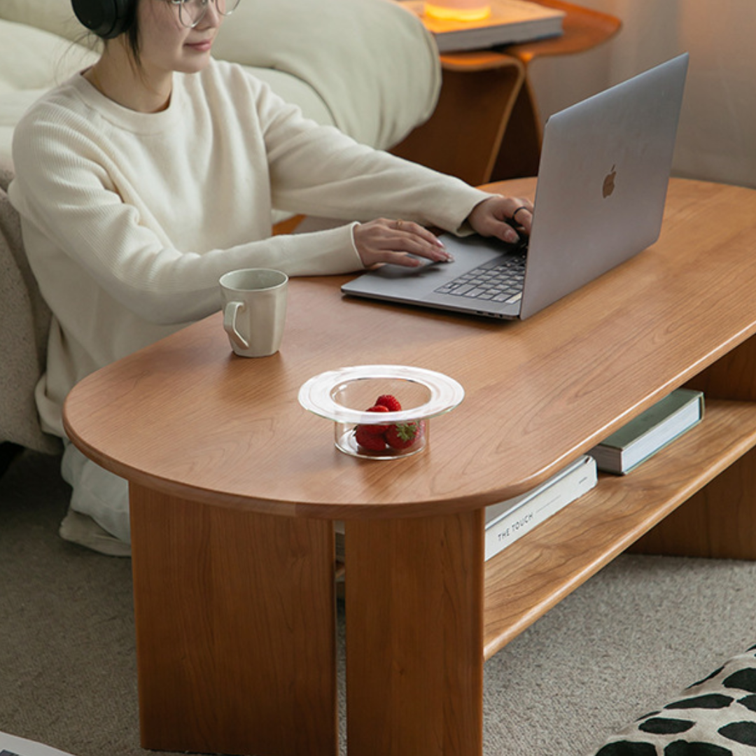 SHUN Solid Wood Coffee Table