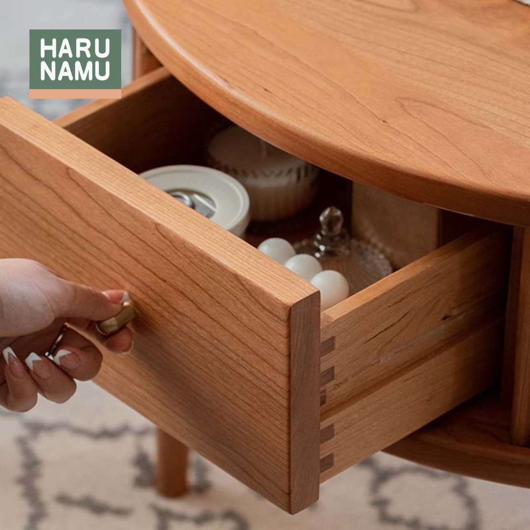 HISASHI Solid Wood Nesting Coffee Table