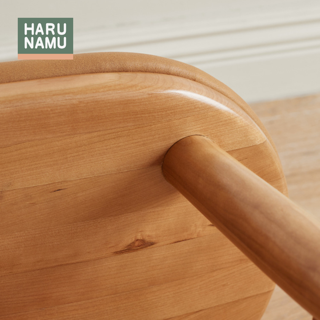 TAMASHINI Solid Wood Dresser Stool