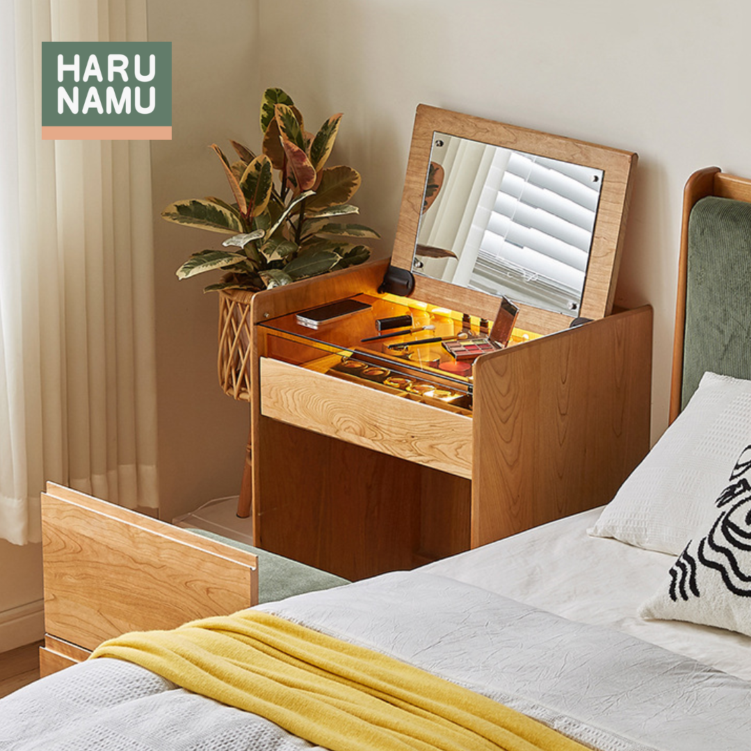 KANNA Solid Wood Vanity Set