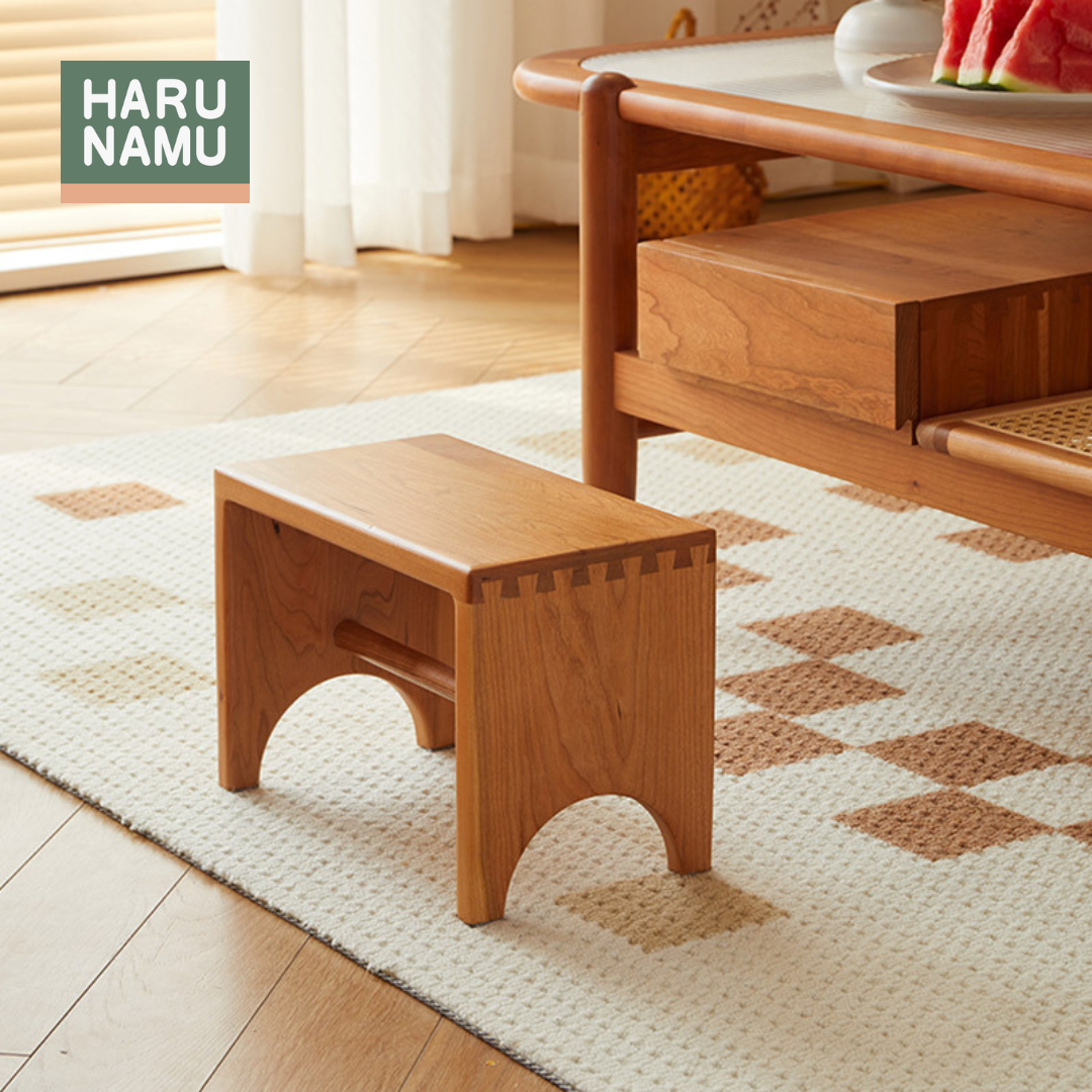 ARINA Solid Wood Stool