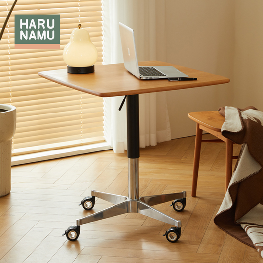 YUYO Square Solid Wood Portable Side Table