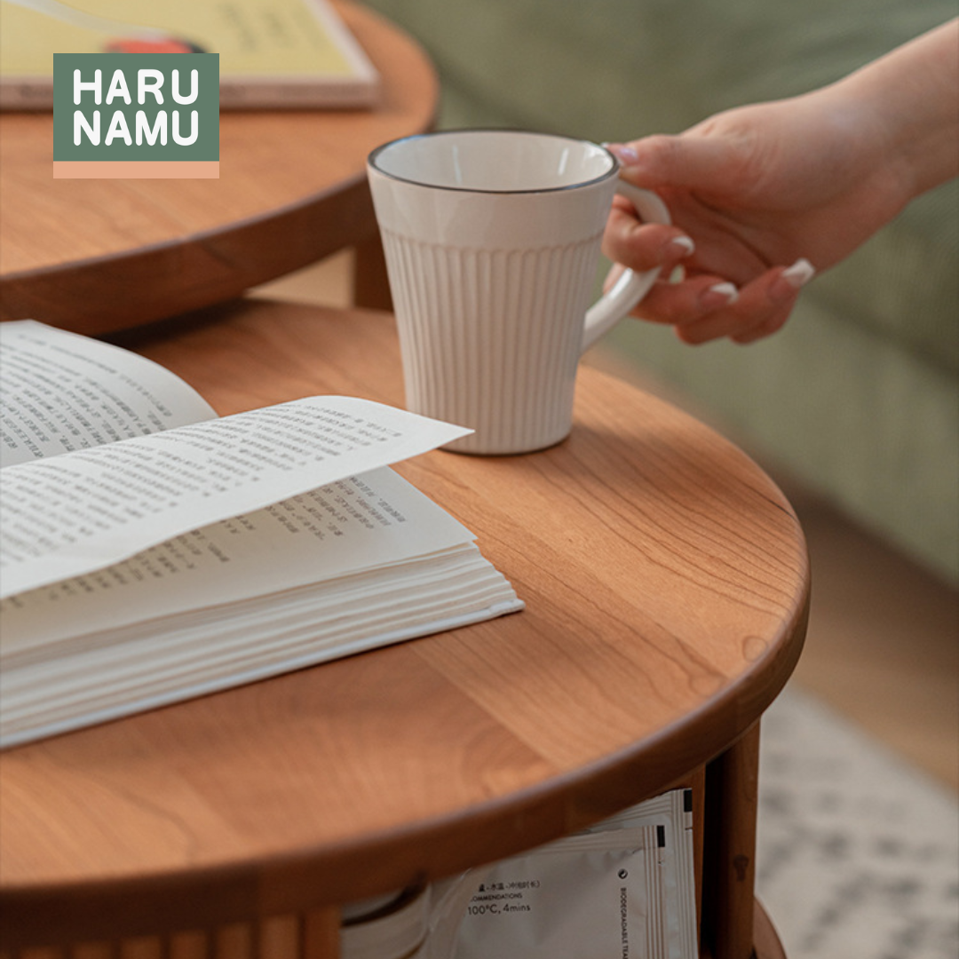 HISASHI Solid Wood Nesting Coffee Table