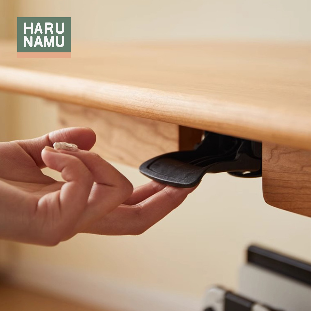 RENCHŌ Solid Wood Adjustable Coffee Table