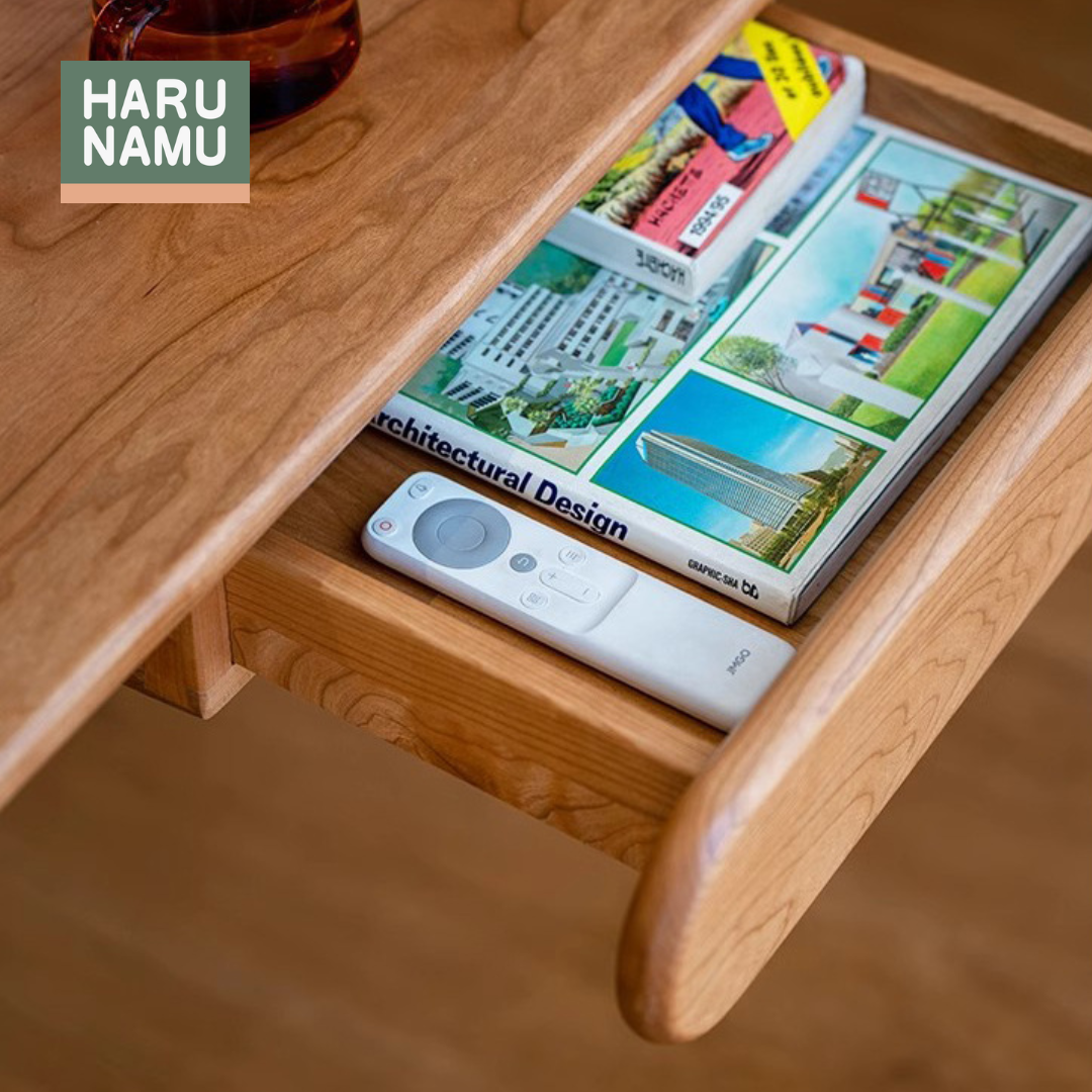 HIROKO Solid Wood Study Table