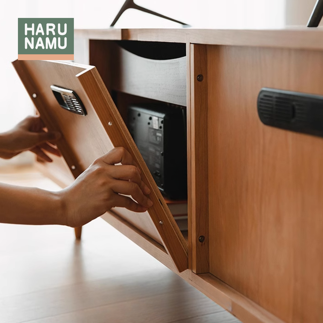 KIYOSHI Solid Wood TV Console
