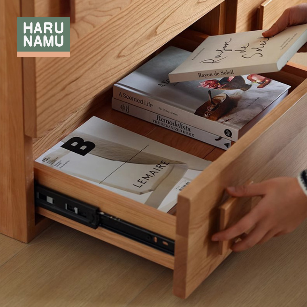 YAWAKO Solid Wood Modular Cabinet