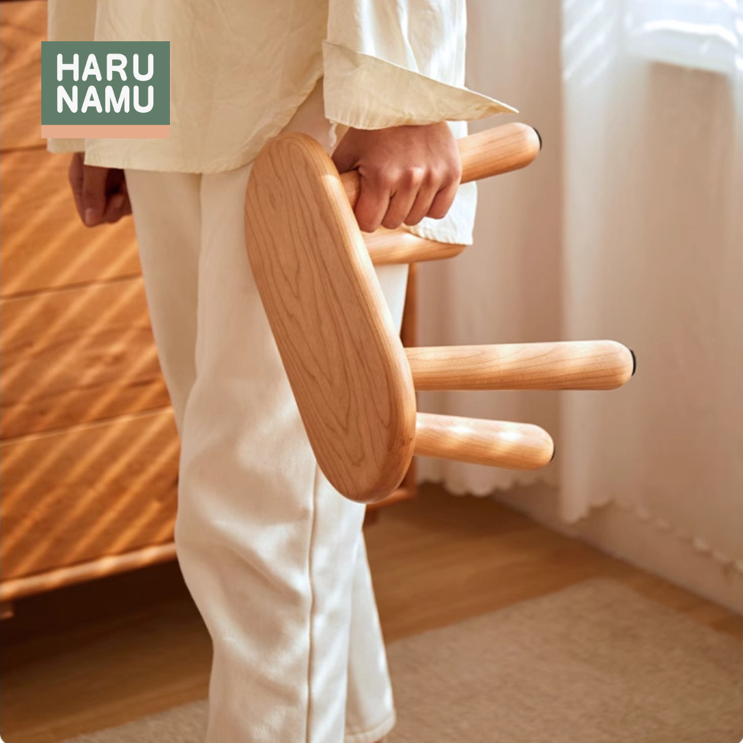 AIKO Solid Wood Stool