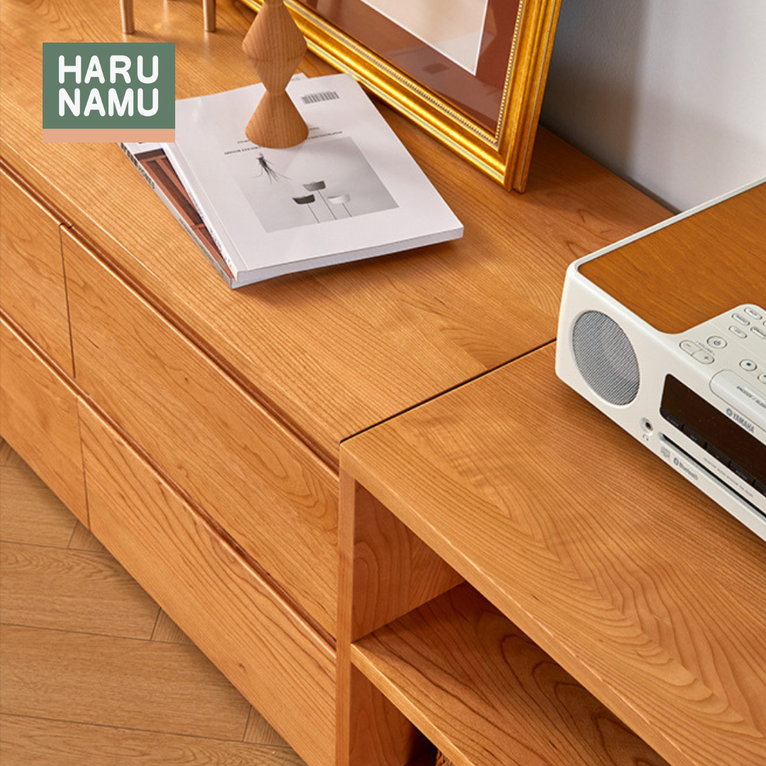 TAMENTEKI Solid Wood Modular Storage Cabinet
