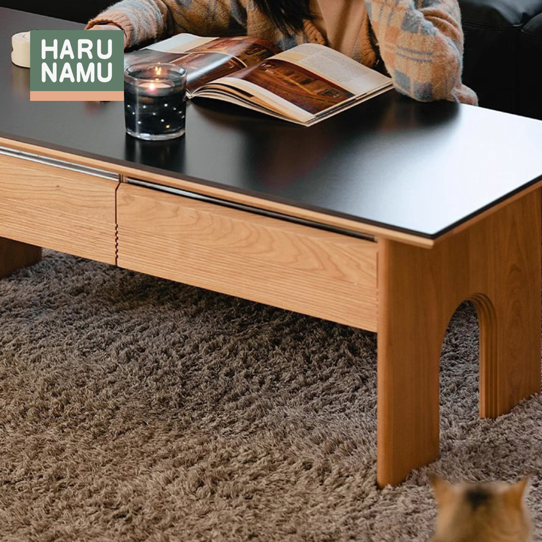 KAZUMI Solid Wood Coffee Table