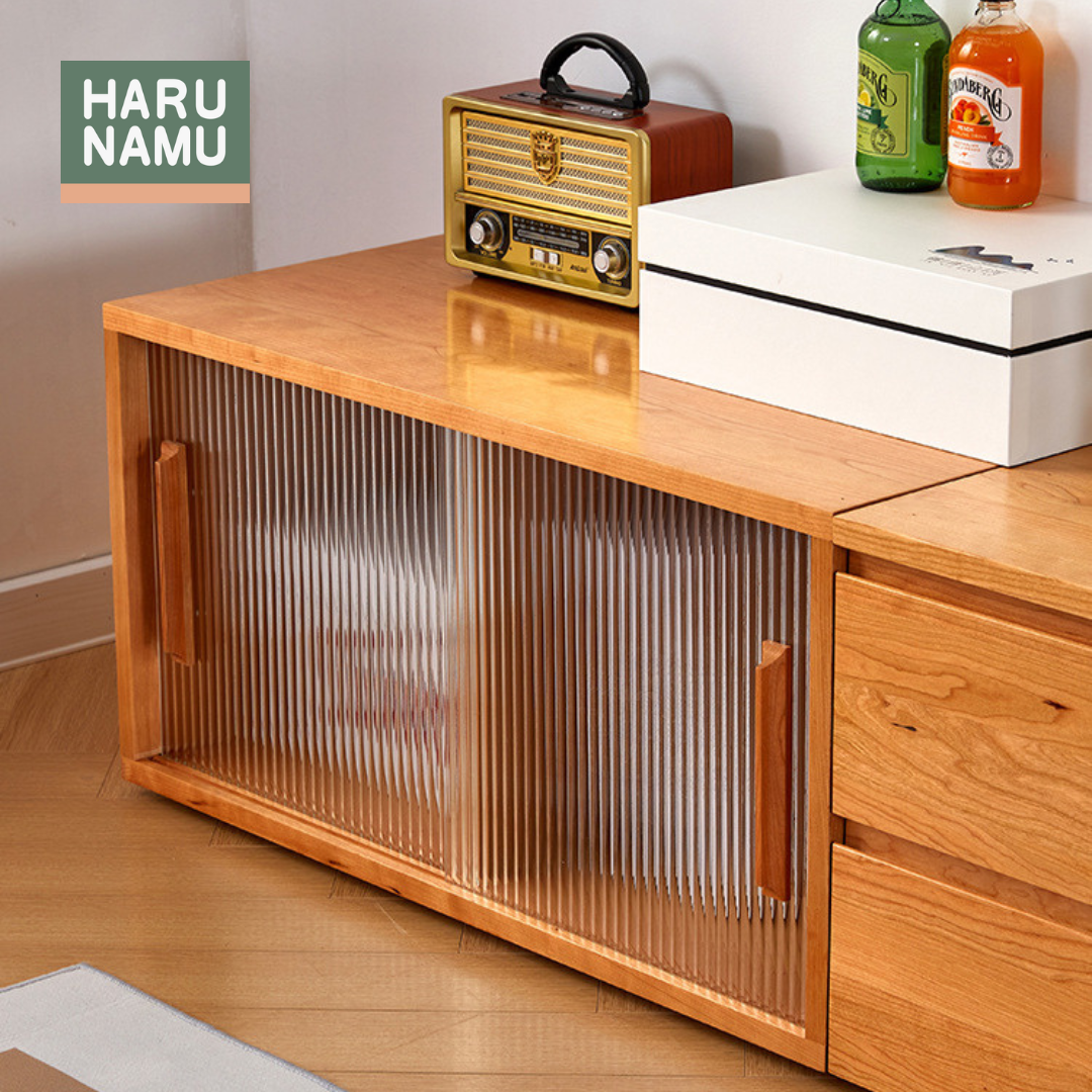TAMENTEKI Solid Wood Modular Storage Cabinet
