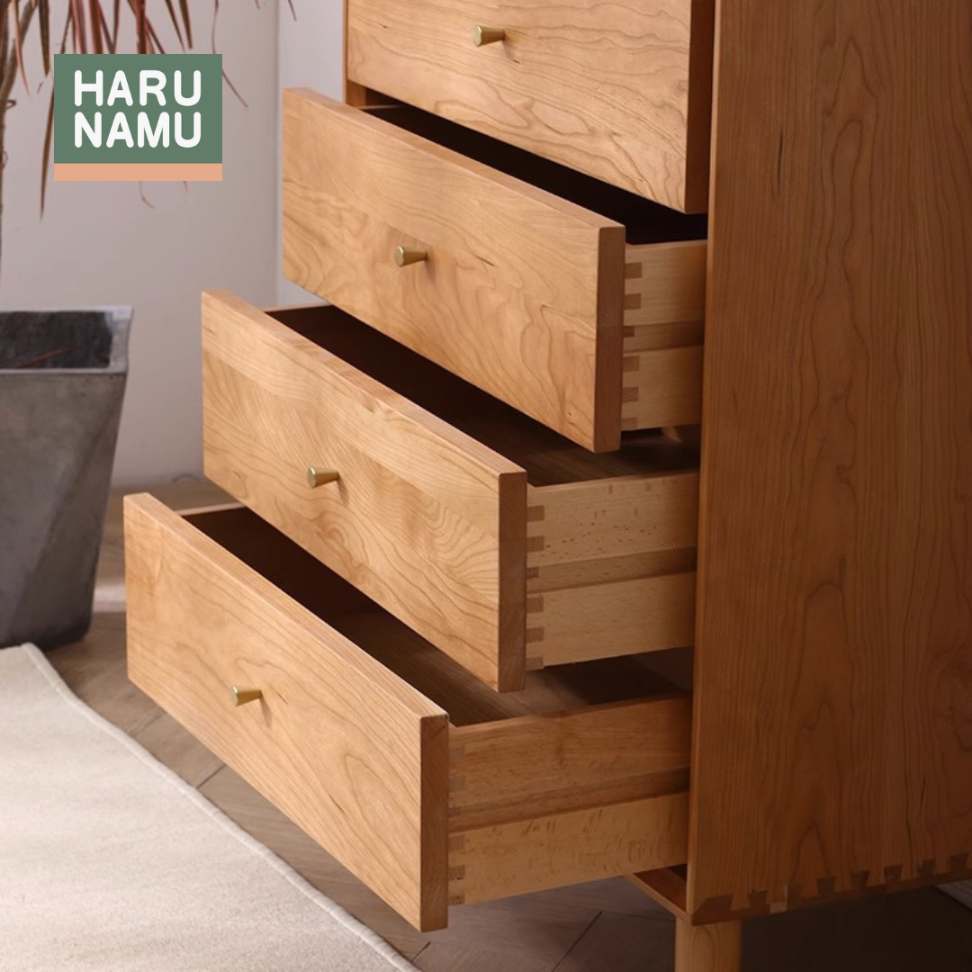 NAMERAKANA Solid Wood Chest Drawer