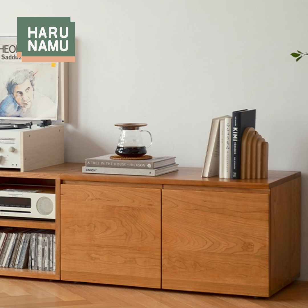 TAMENTEKI Solid Wood Modular Storage Cabinet