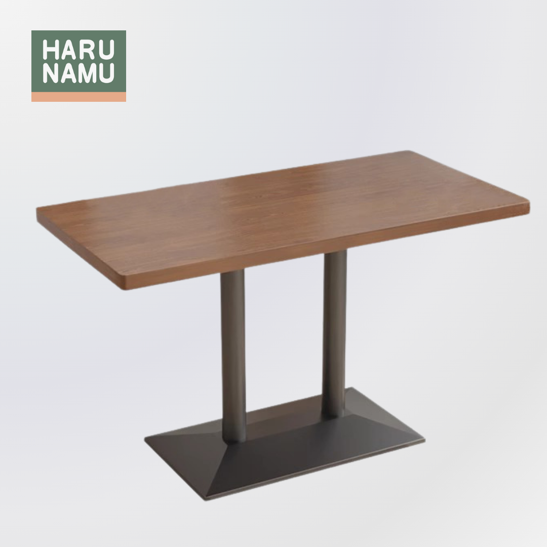 ASHCOMBE Rectangle Solid Wood Café Table