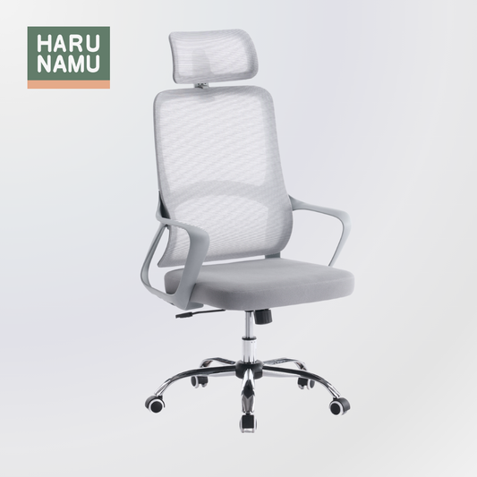 AVA Grey Mesh Office Chair
