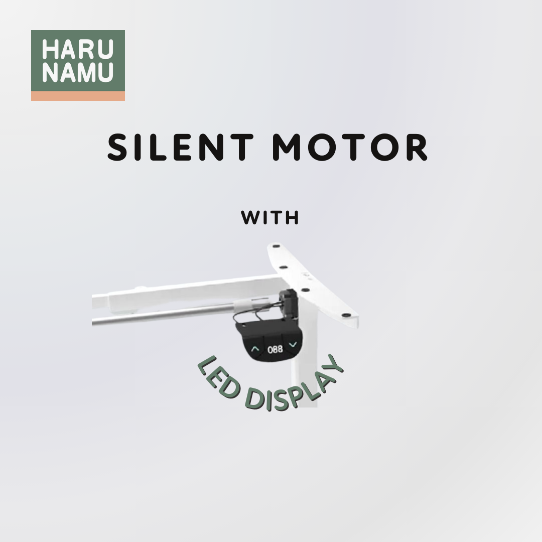 BRISKA Walnut Wood Standing Desk