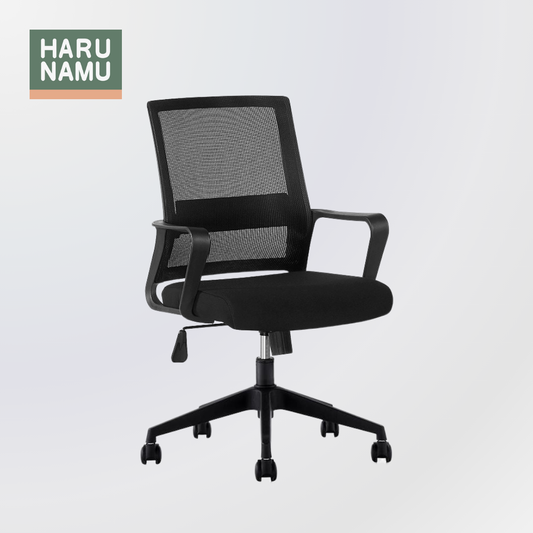 MARCELLUS Black Mesh Office Chair