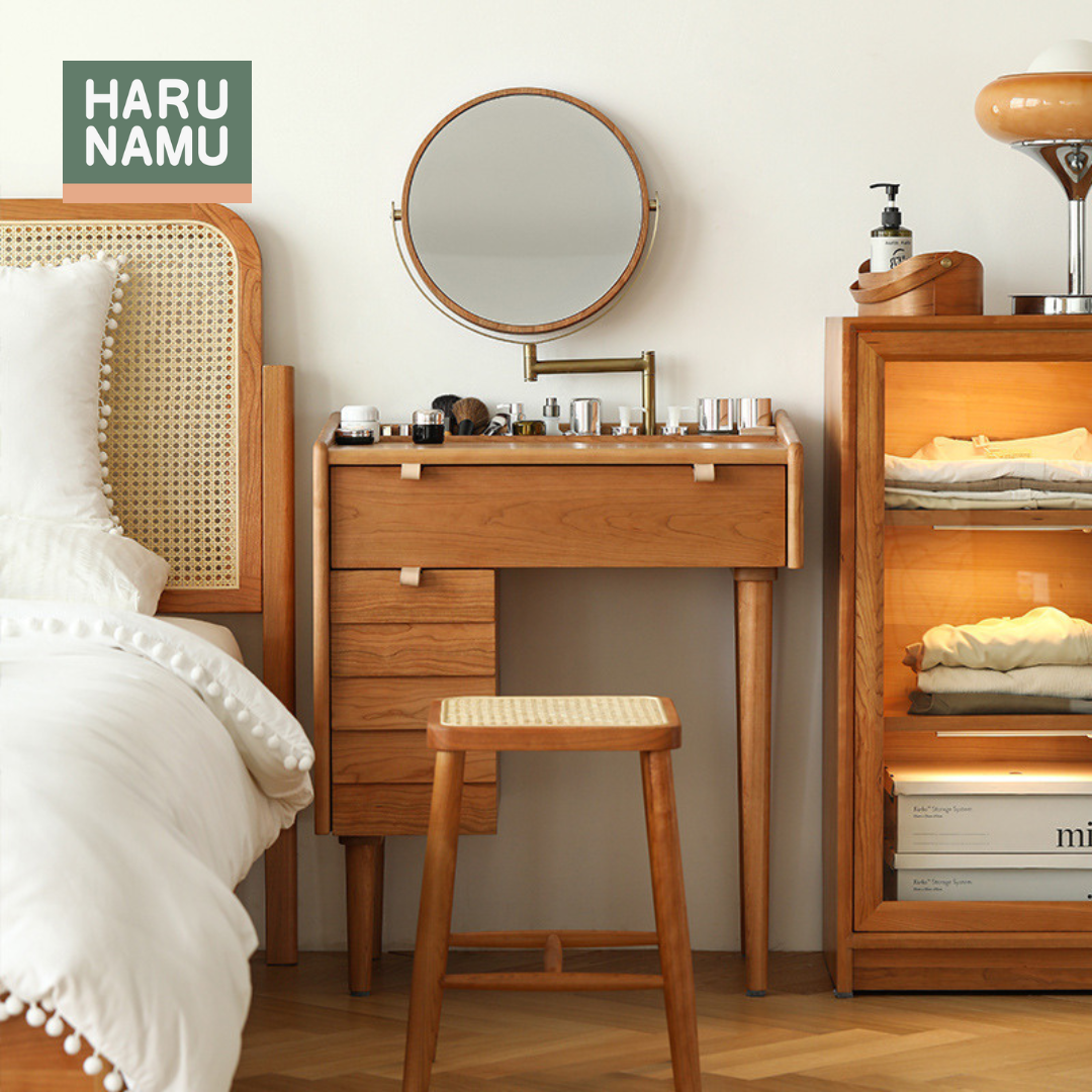 KAGAMI Solid Wood Dresser Table