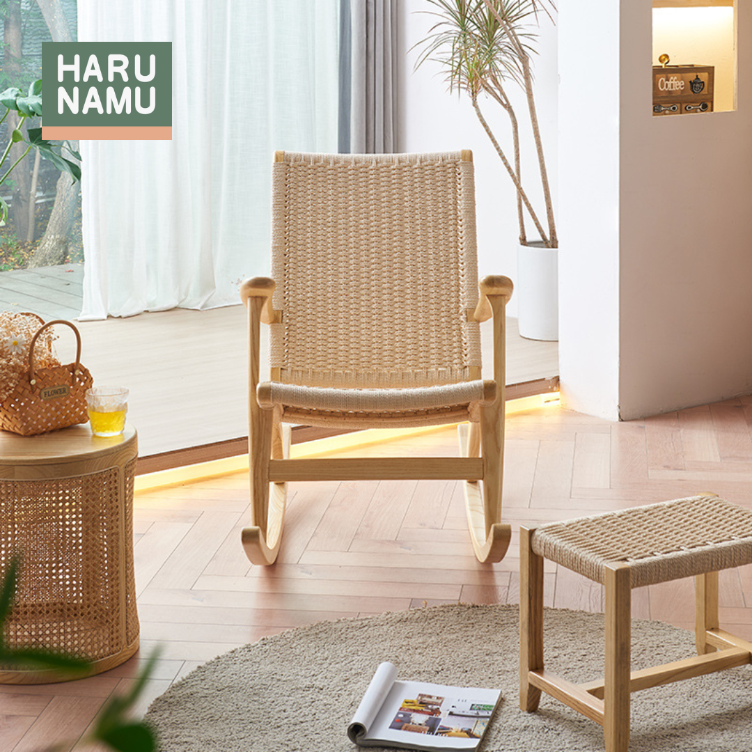 YURA Solid Wood Rocking Chair