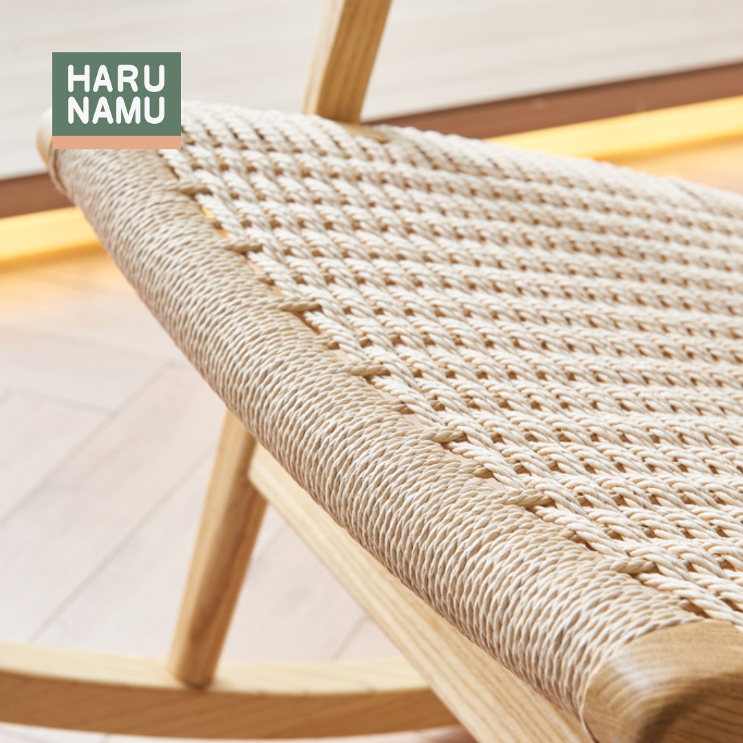 YURA Solid Wood Rocking Chair