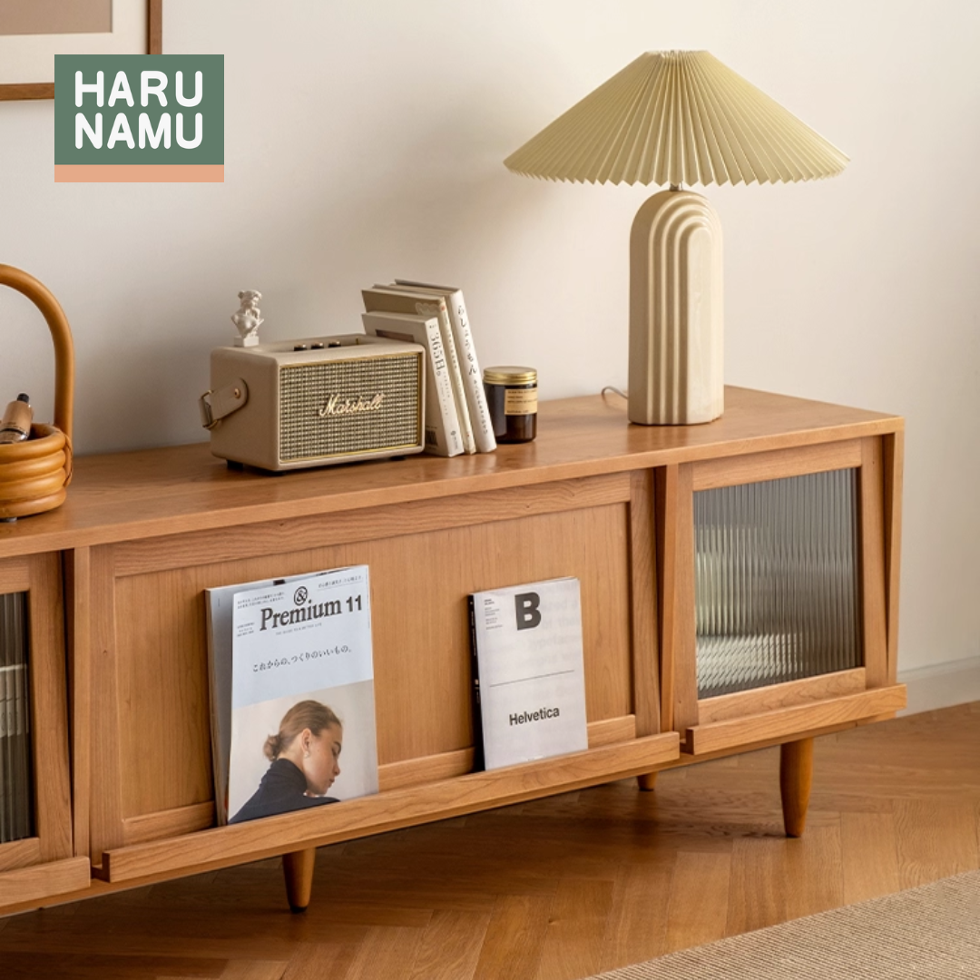 KIBŌ Solid Wood TV Console