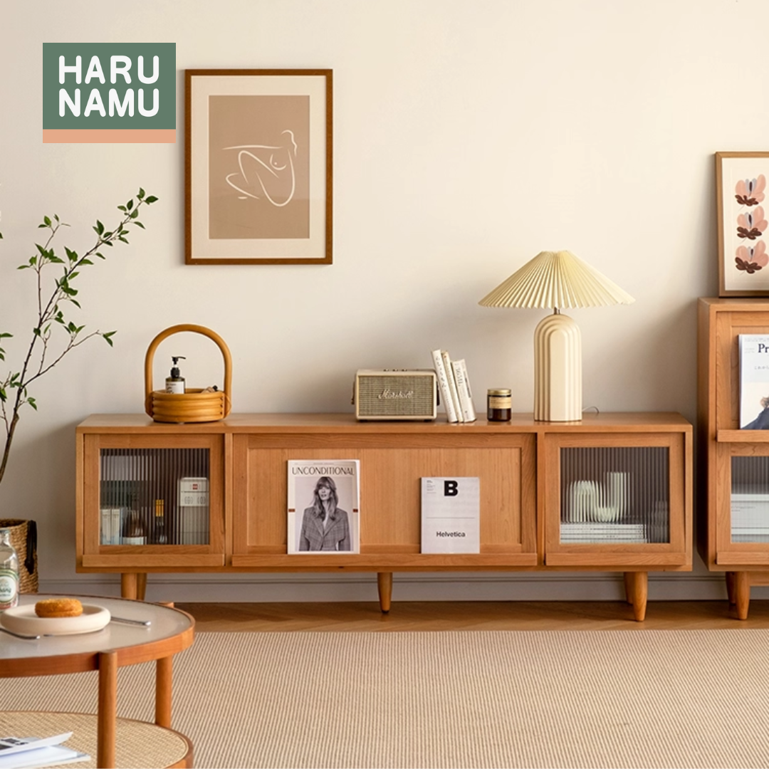 KIBŌ Solid Wood TV Console