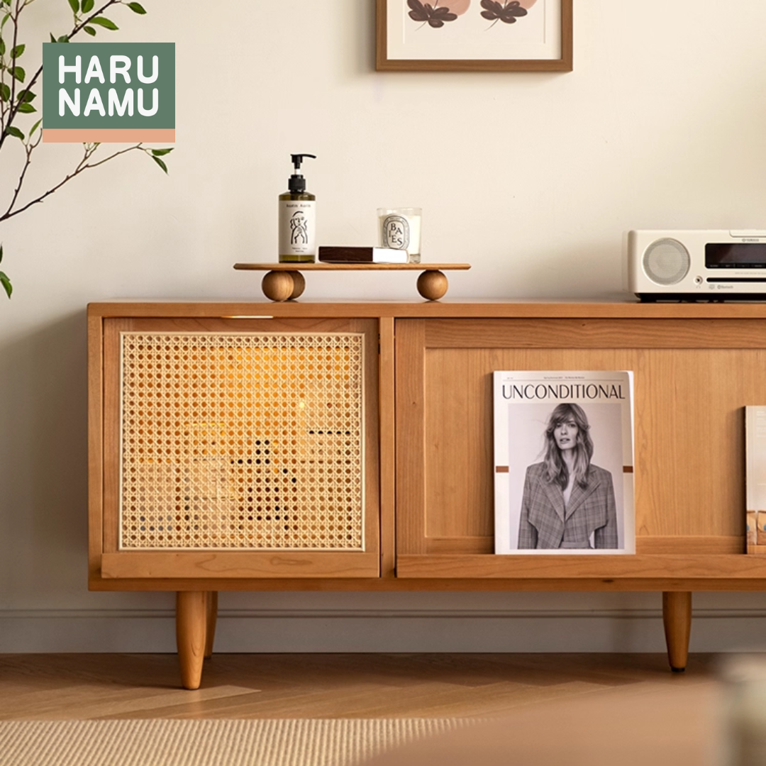 KIBŌ Solid Wood TV Console