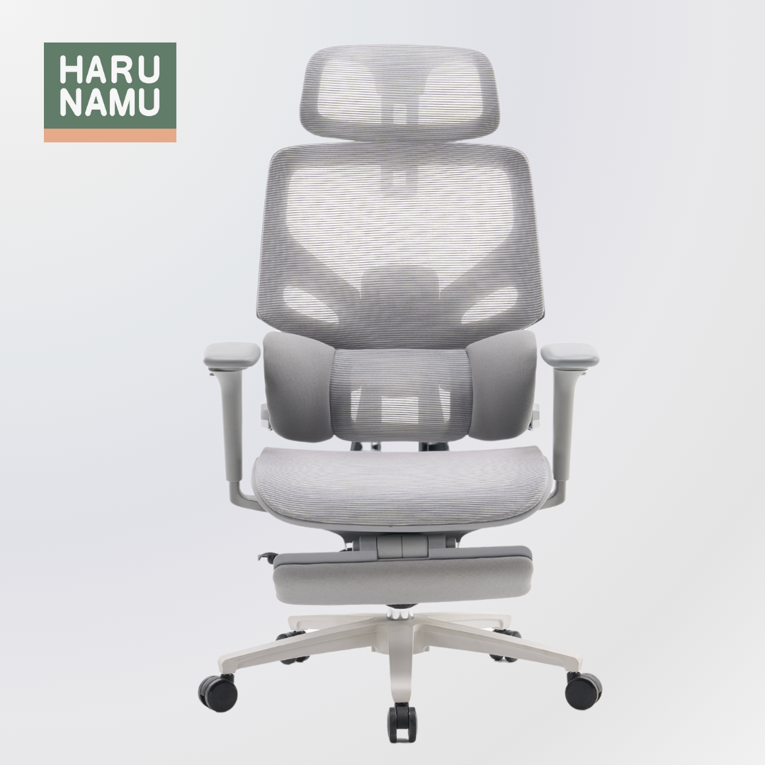 MONARCH Grey Ergonomic Office Chair