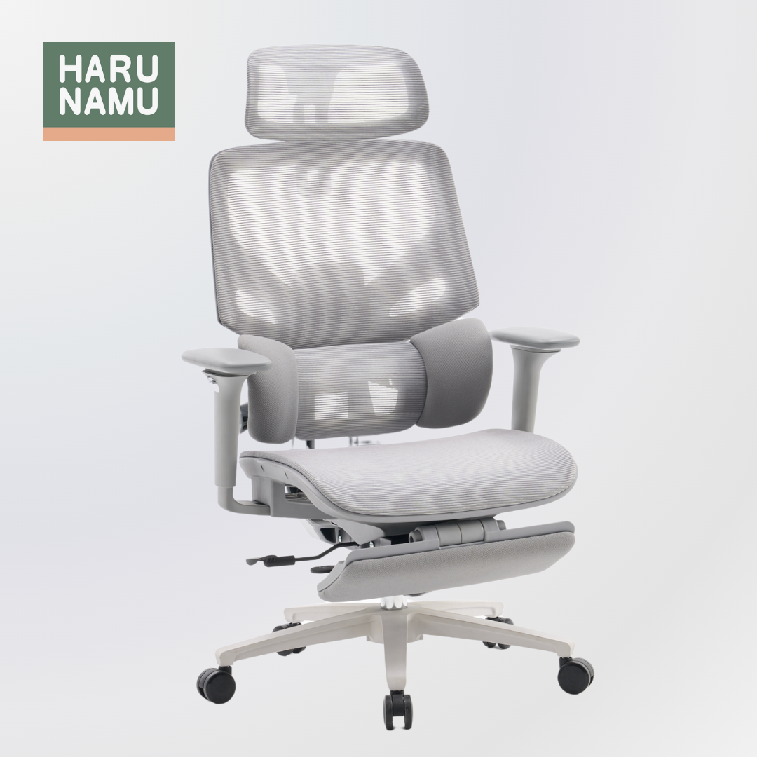 MONARCH Grey Ergonomic Office Chair