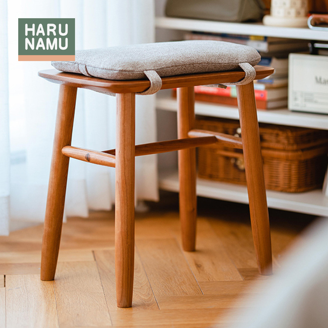 SHIZUKA Solid Wood Stool