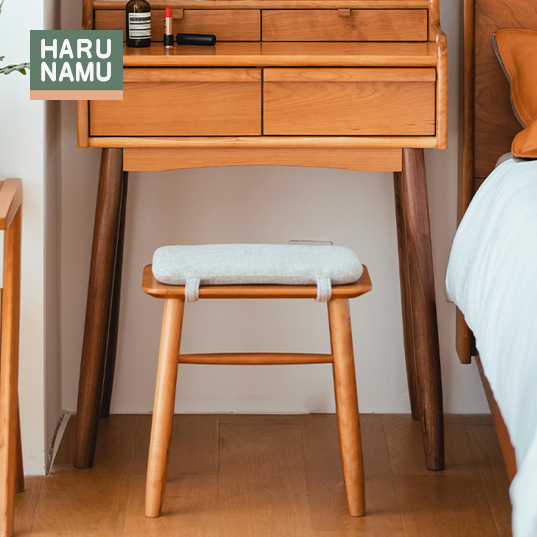 SHIZUKA Solid Wood Stool
