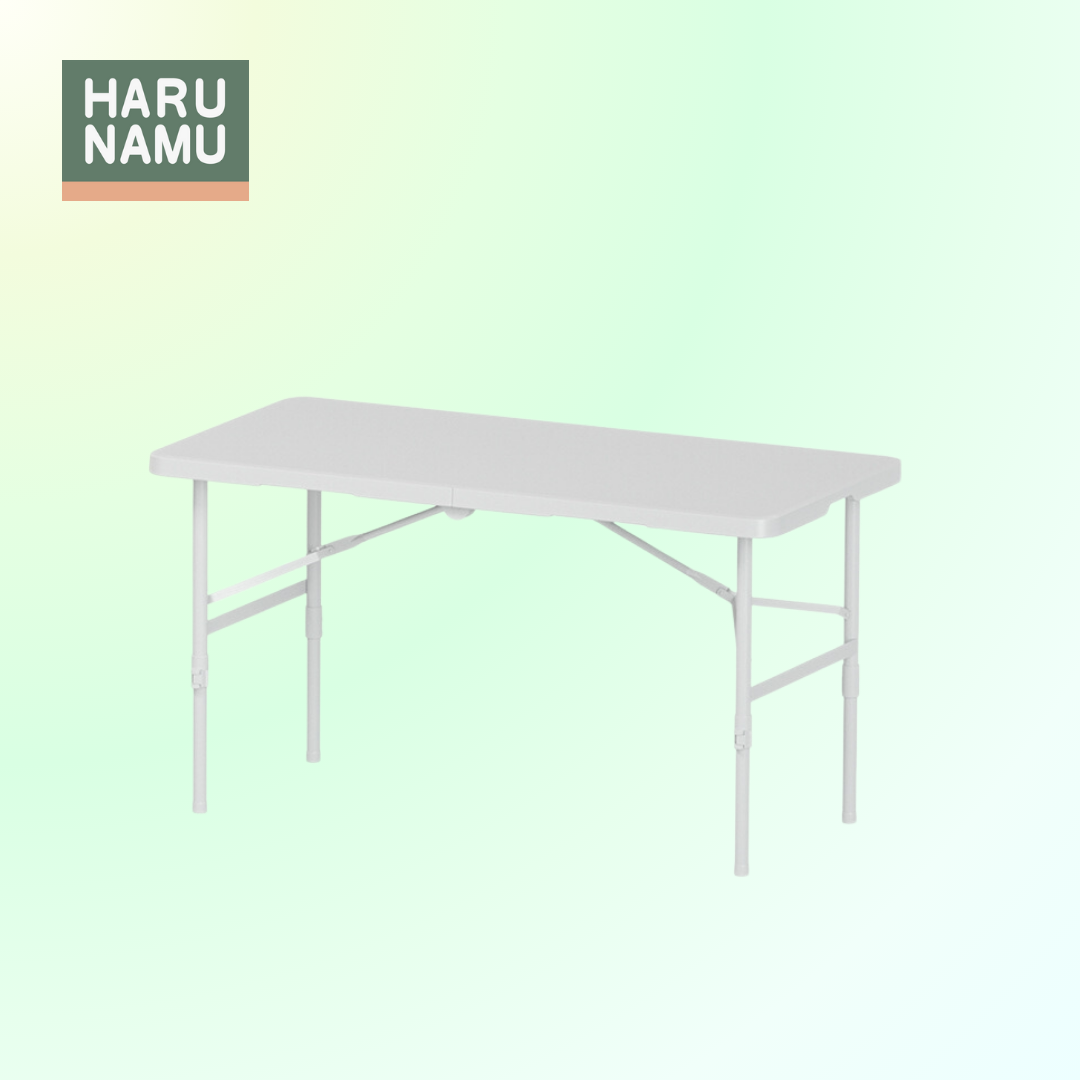 【Tetra Fold Table | ハンドメイド#155】 STORRA 1.2m Foldable Table - Harunamu