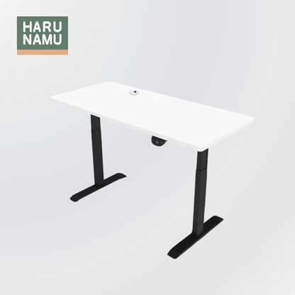 BRISKA White Standing Desk