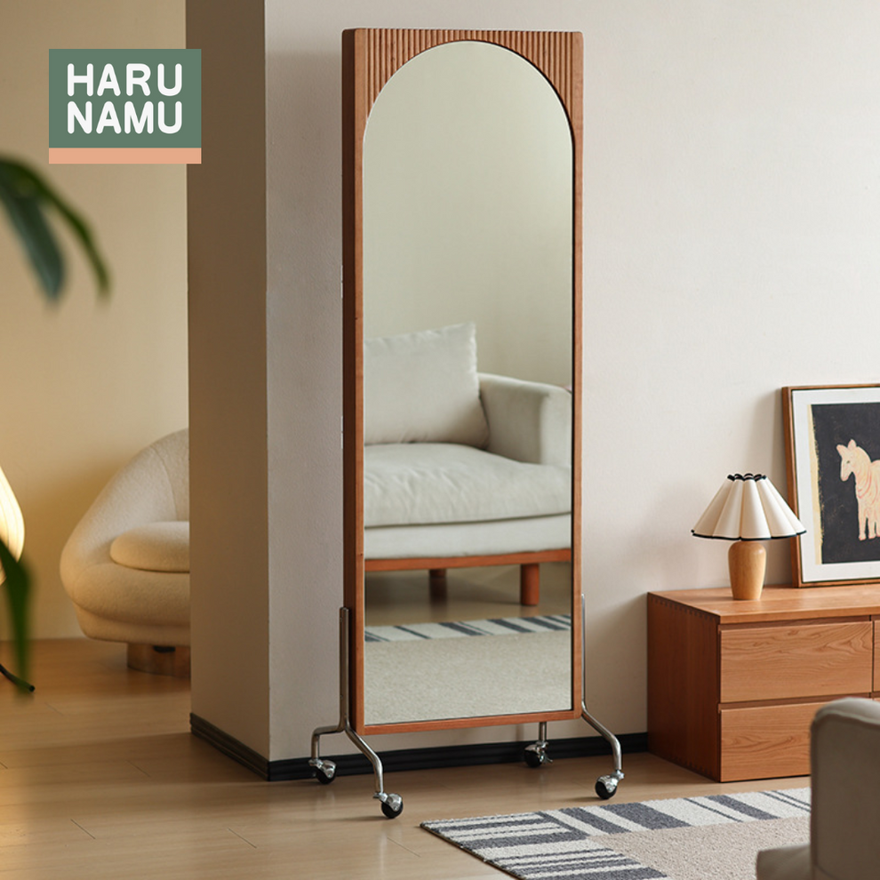 HIKARU Solid Wood Mirror Rack - Harunamu